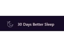 30 days better sleep