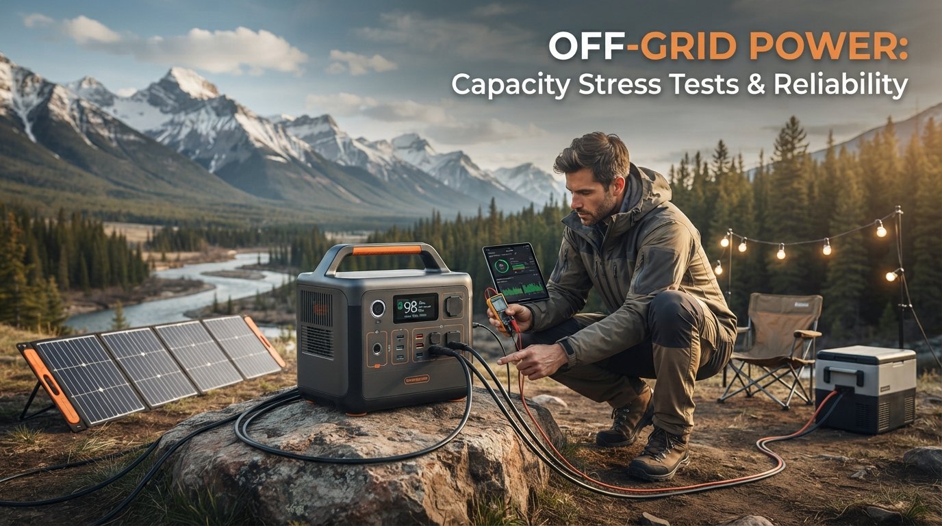 Portable Power Stations for Off-Grid Living: Capacity Stress Tests and Reliability